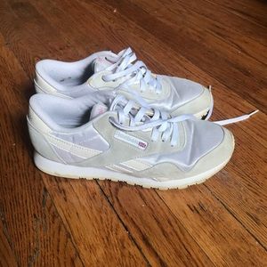 Classic White Reebok Sneakers
